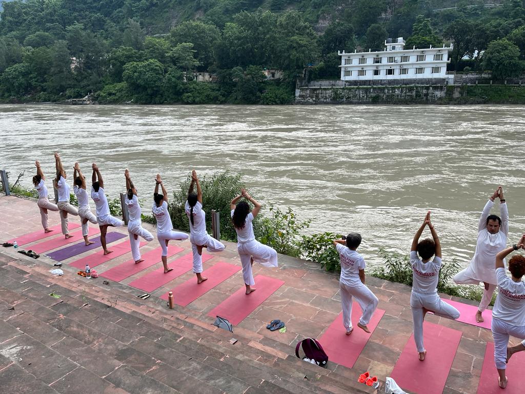 Yoga and meditation retreat in Rishikesh